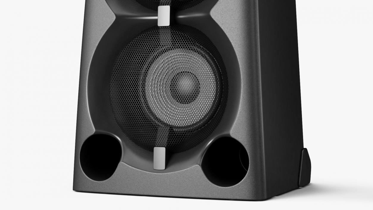 All in One High Power Audio System 3D model