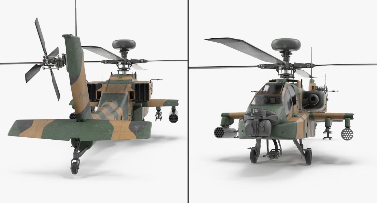 AH-64D Apache Longbow Japan 3D