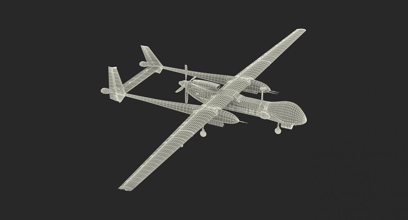 3D UAV Rigged 5 Collection model