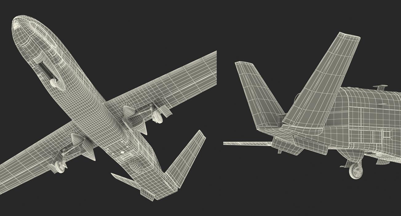 3D UAV Rigged 5 Collection model