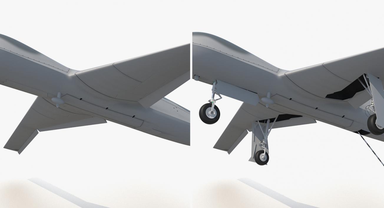 3D UAV Rigged 5 Collection model