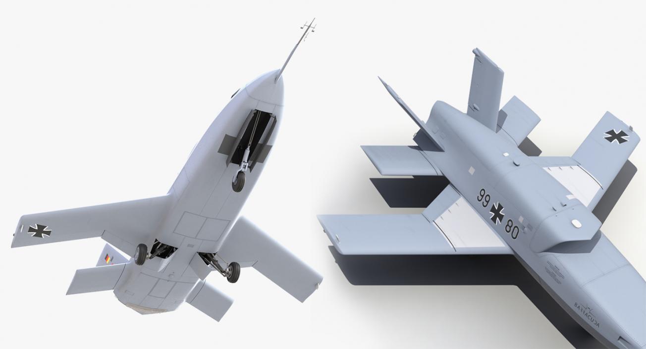 3D UAV Rigged 5 Collection model