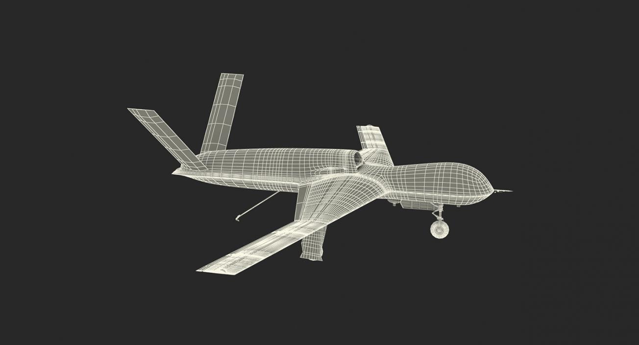 3D UAV Rigged 5 Collection model