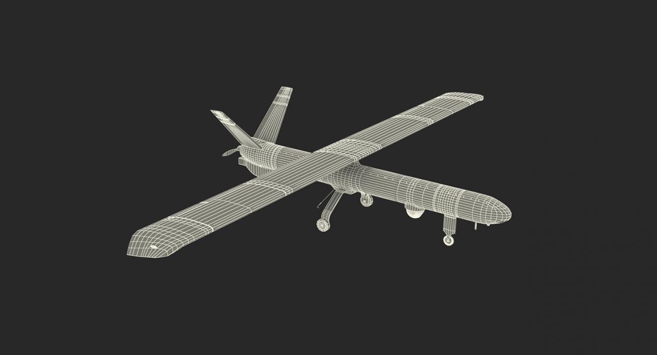 3D UAV Rigged 5 Collection model