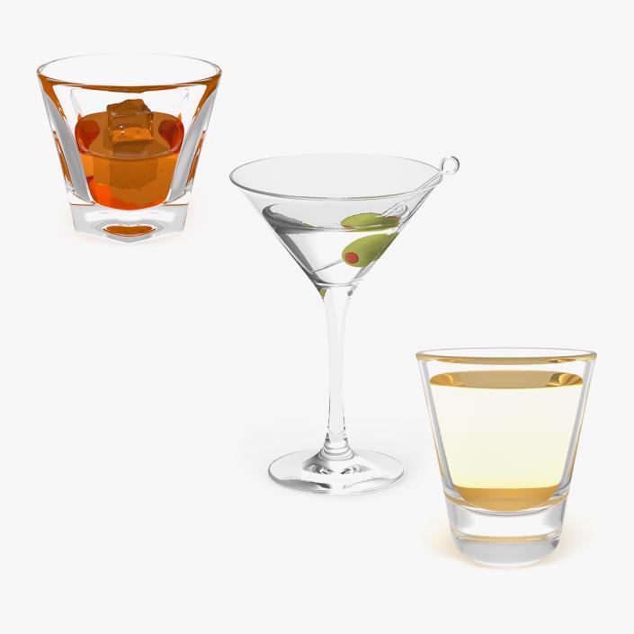 3D model Alcoholic Beverages Collection