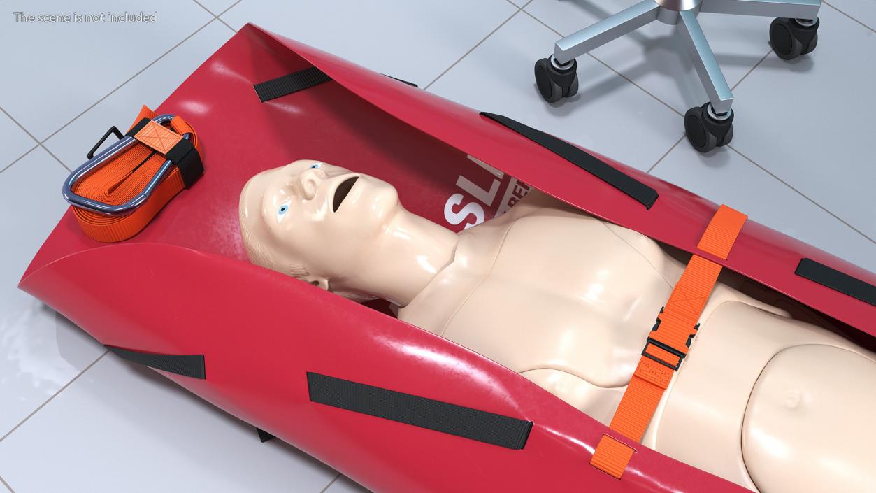 3D Med Sled with Manikin