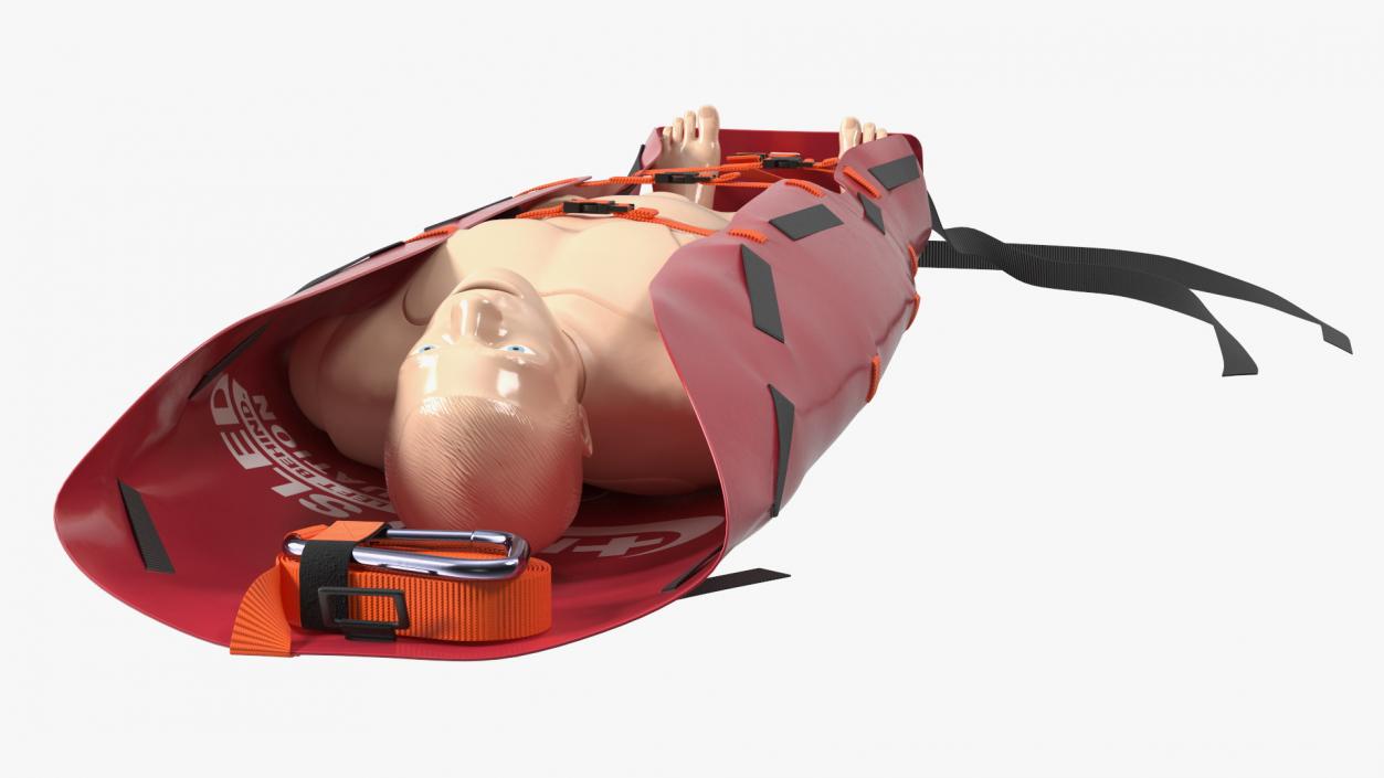 3D Med Sled with Manikin