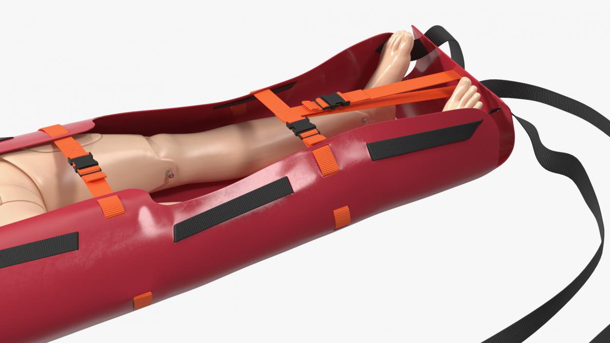 3D Med Sled with Manikin