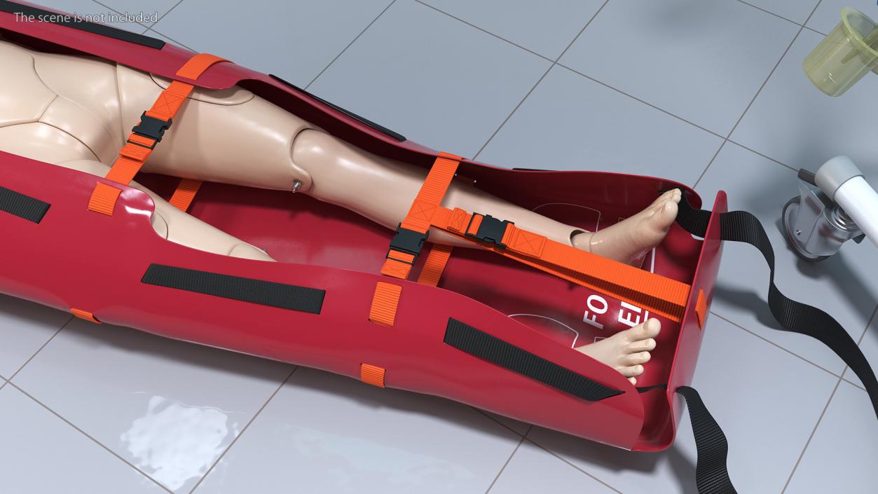 3D Med Sled with Manikin