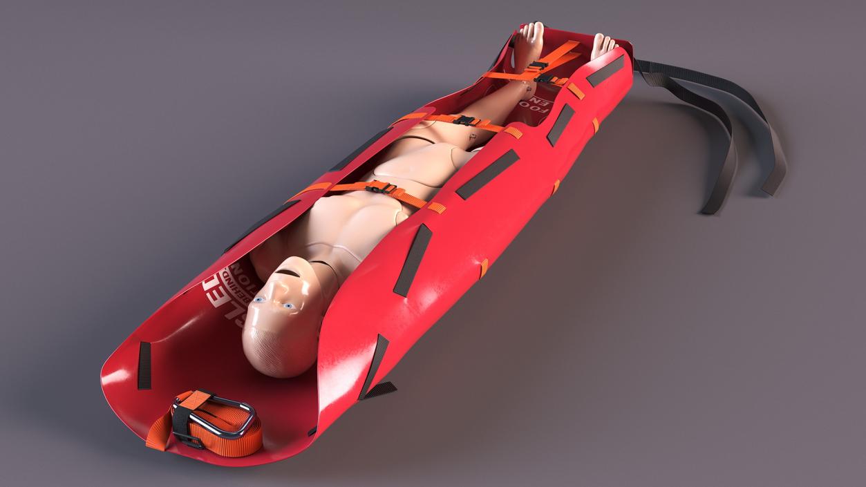 3D Med Sled with Manikin