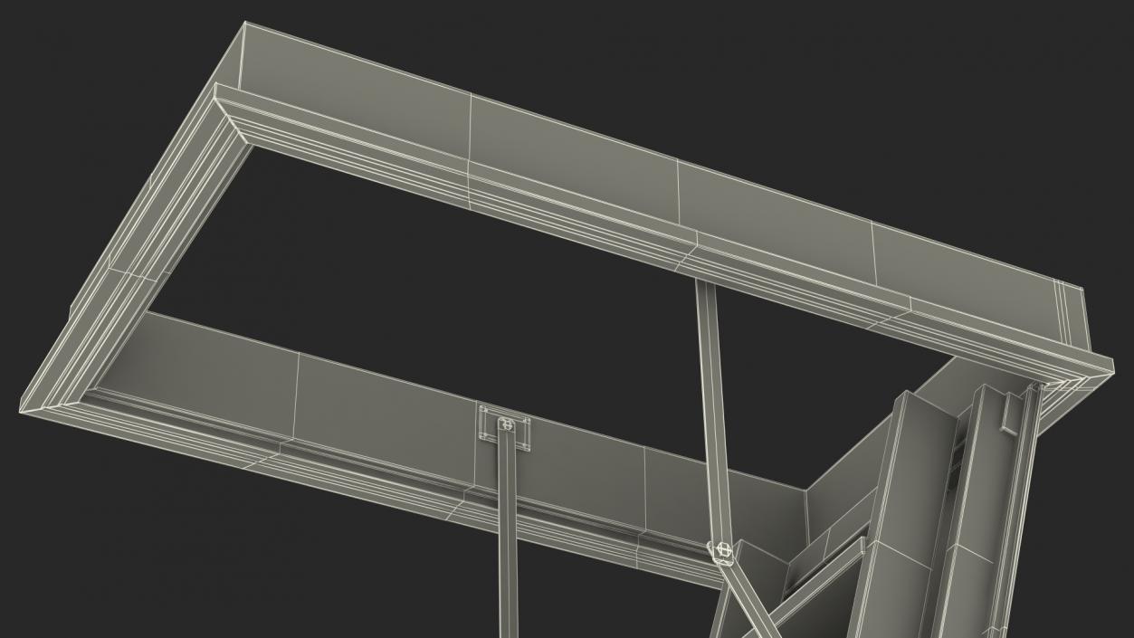 Attic Ladder 3D