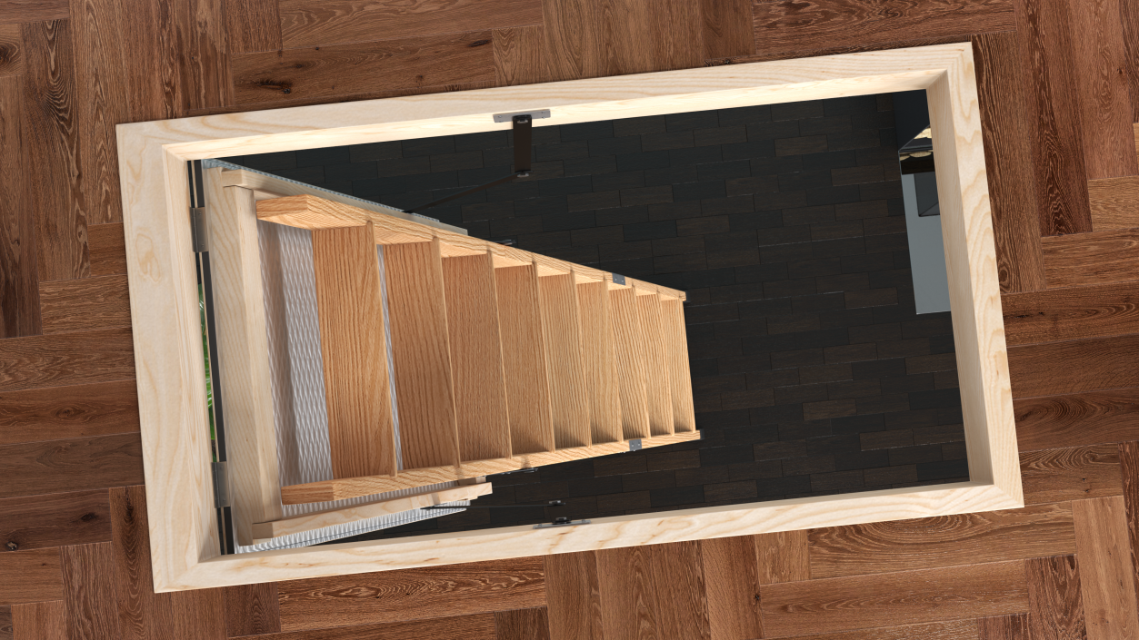 Attic Ladder 3D