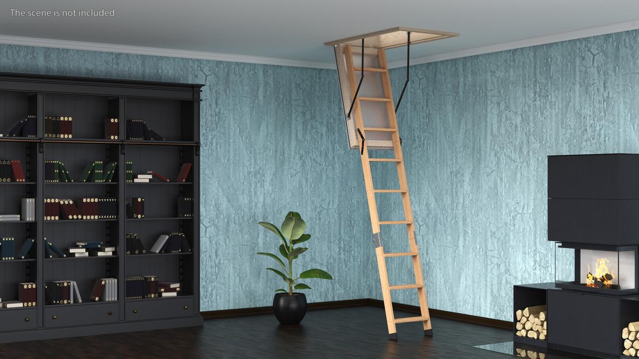 Attic Ladder 3D