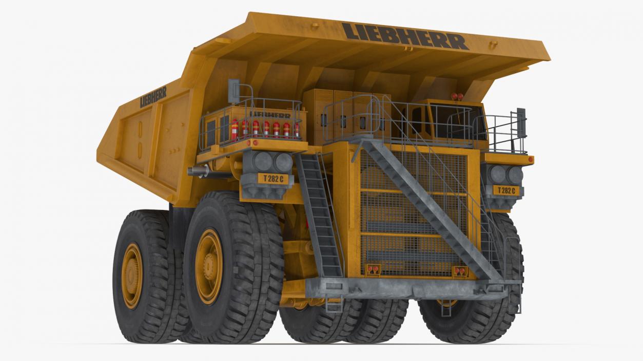 3D Liebherr T 282C Mining Truck model