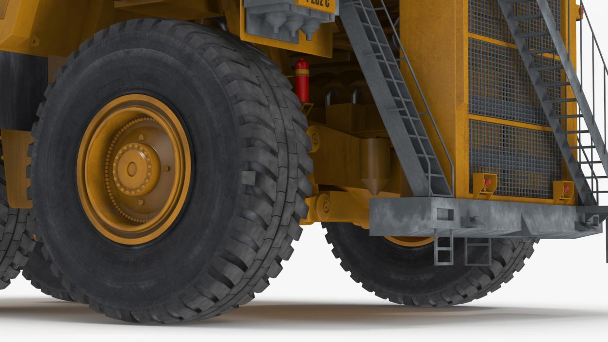 3D Liebherr T 282C Mining Truck model