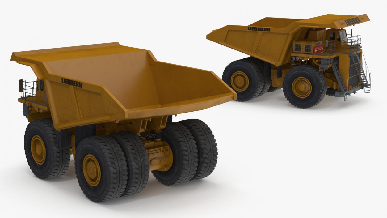 3D Liebherr T 282C Mining Truck model