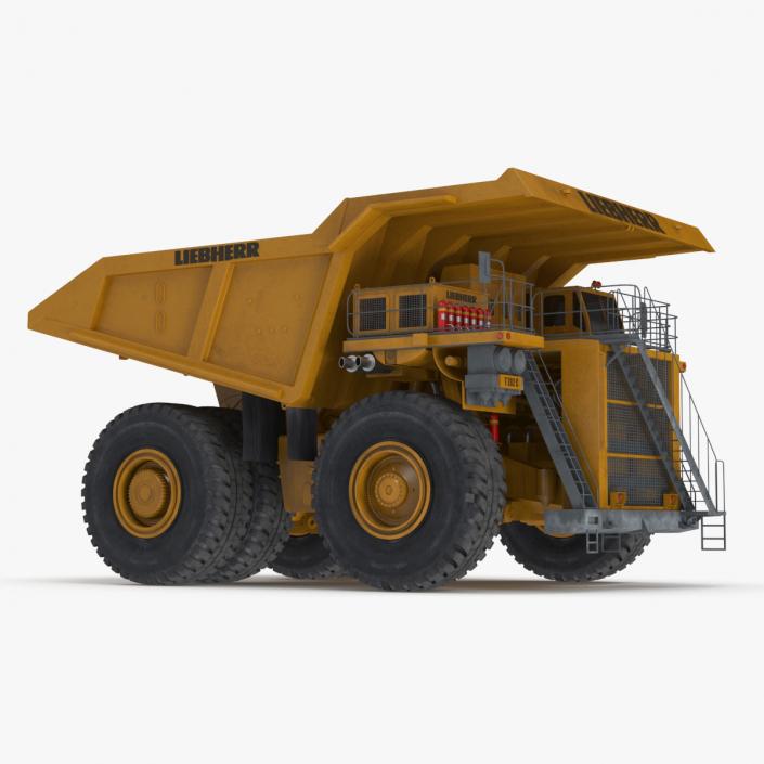 3D Liebherr T 282C Mining Truck model