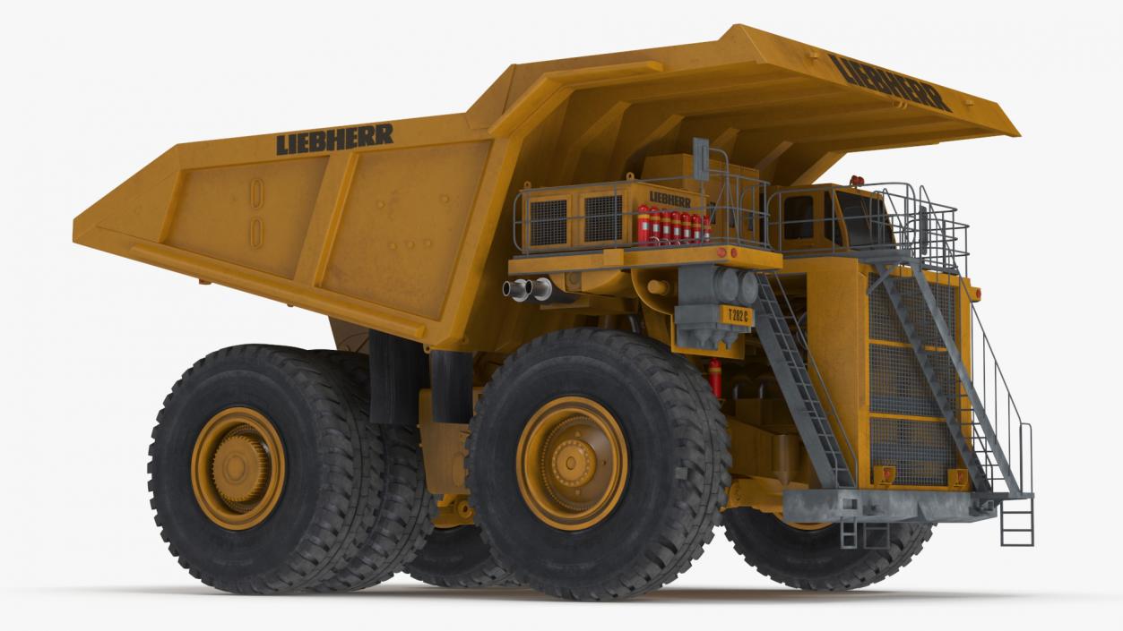 3D Liebherr T 282C Mining Truck model