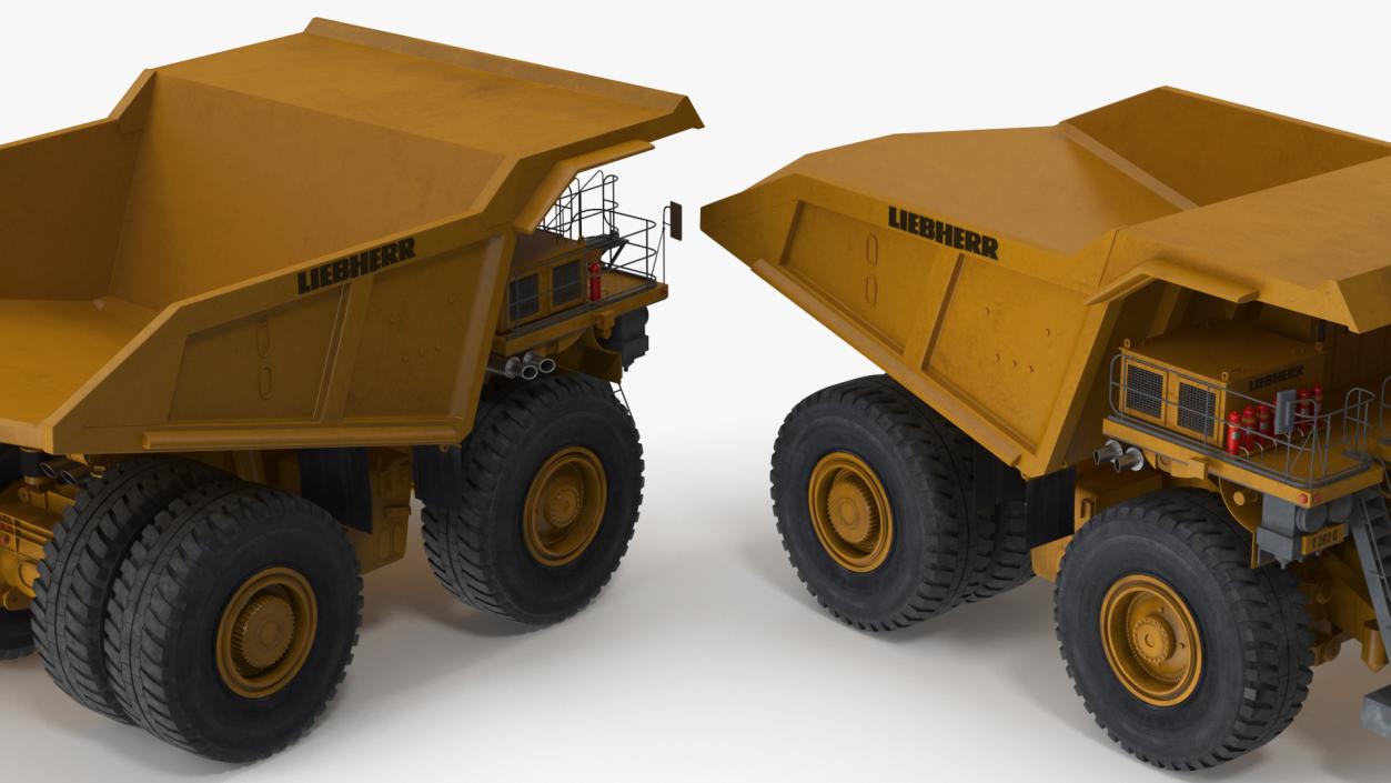 3D Liebherr T 282C Mining Truck model