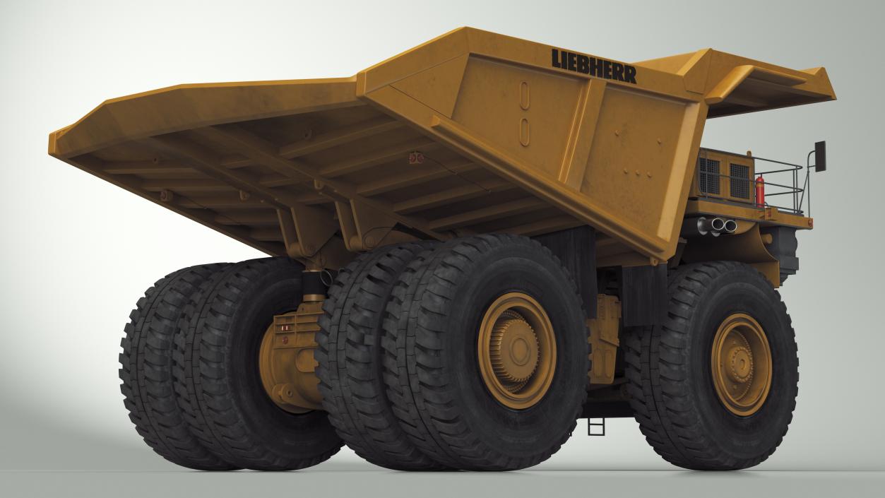 3D Liebherr T 282C Mining Truck model