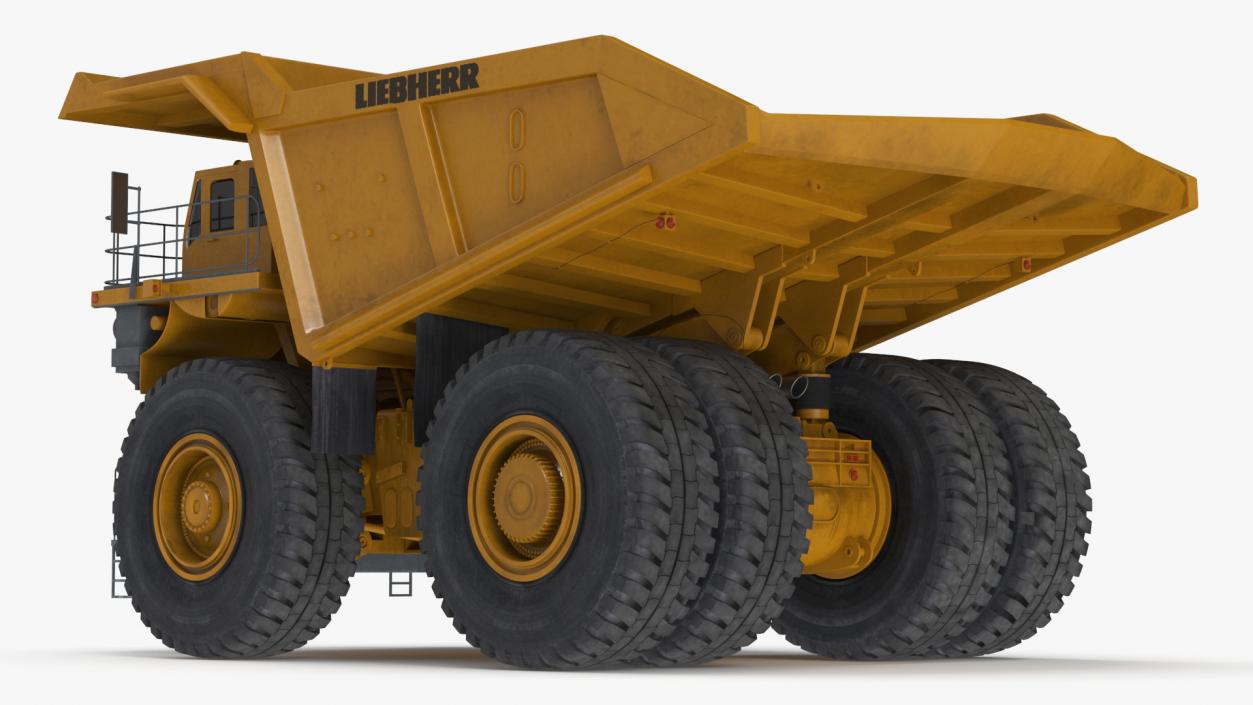 3D Liebherr T 282C Mining Truck model