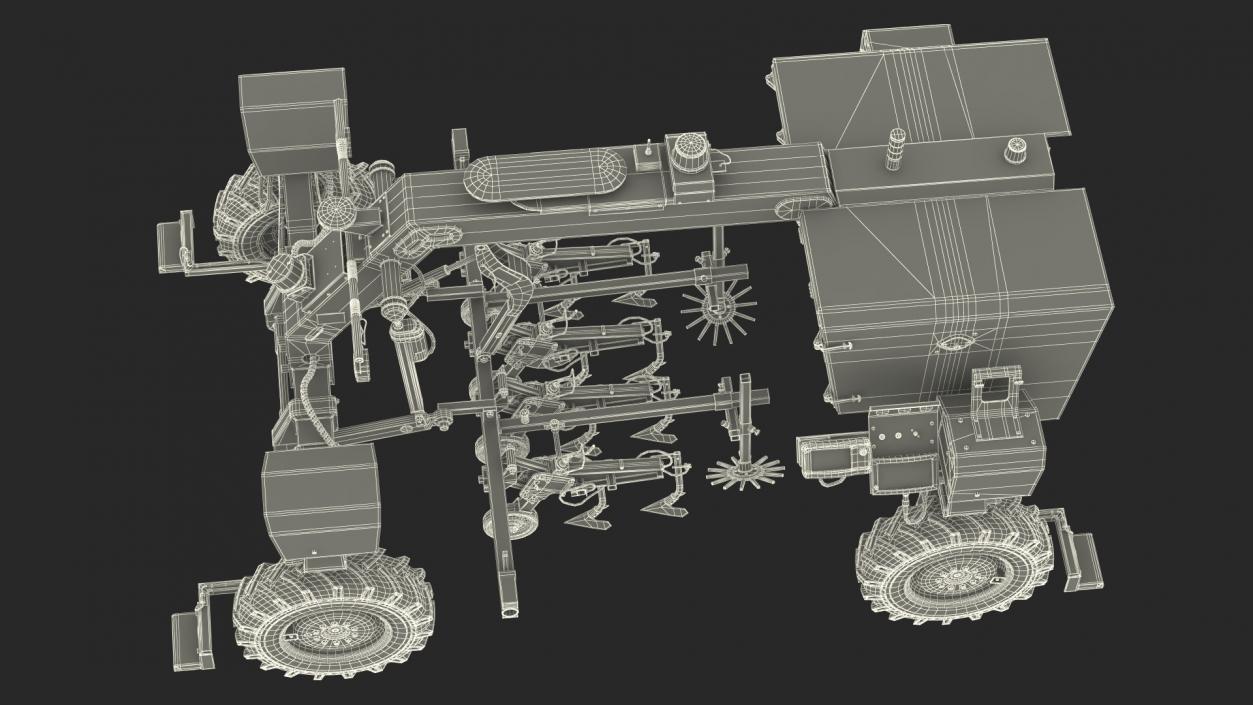 Autonomous Agricultural Robot Orio Naio 3D model