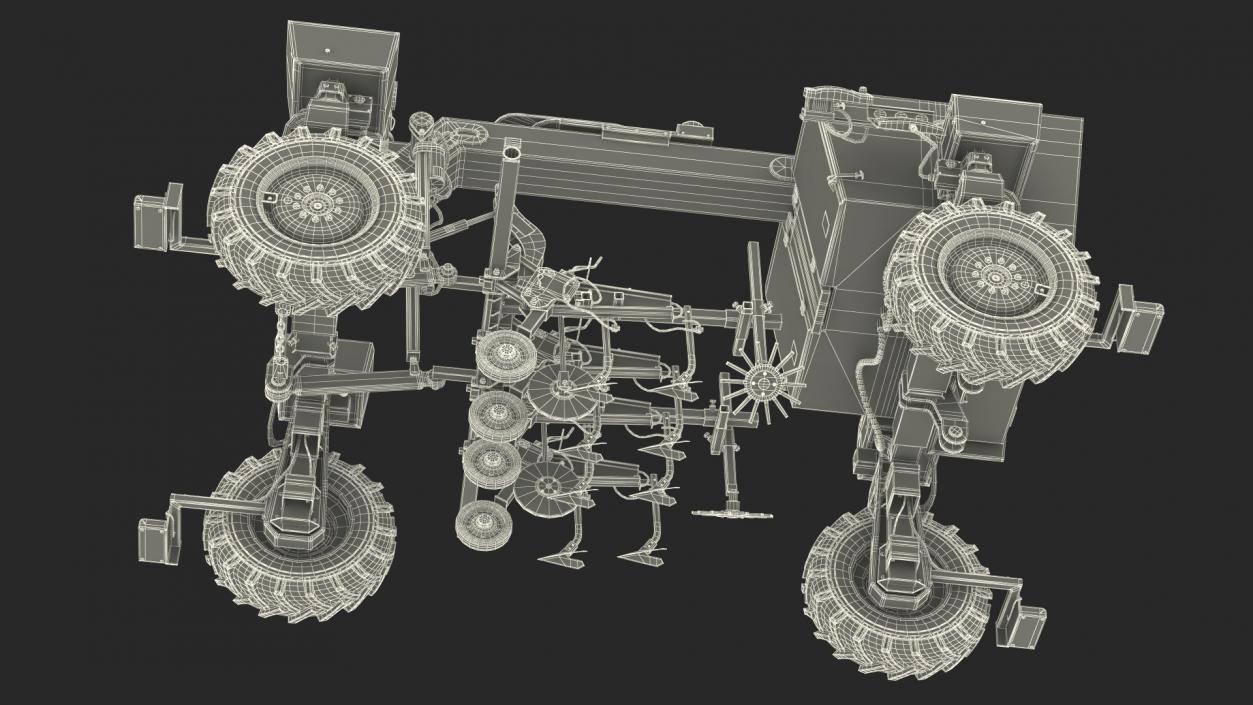 Autonomous Agricultural Robot Orio Naio 3D model