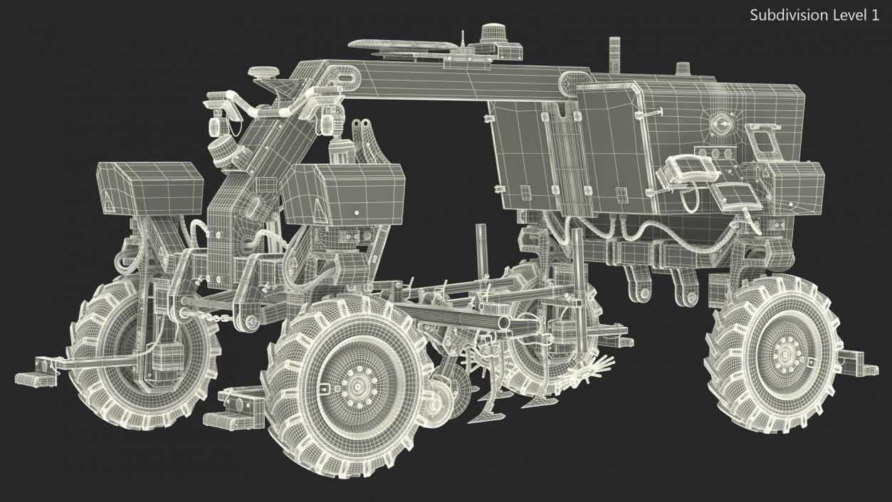 Autonomous Agricultural Robot Orio Naio 3D model