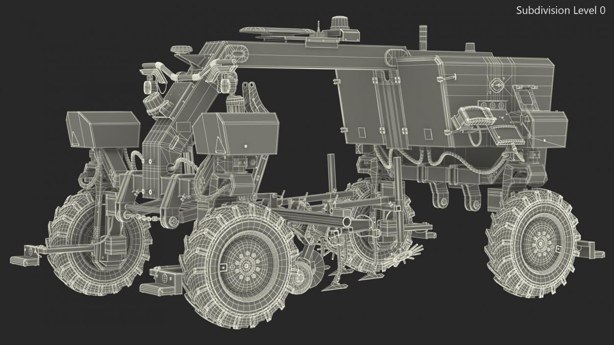 Autonomous Agricultural Robot Orio Naio 3D model