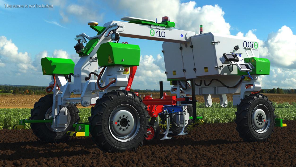 Autonomous Agricultural Robot Orio Naio 3D model