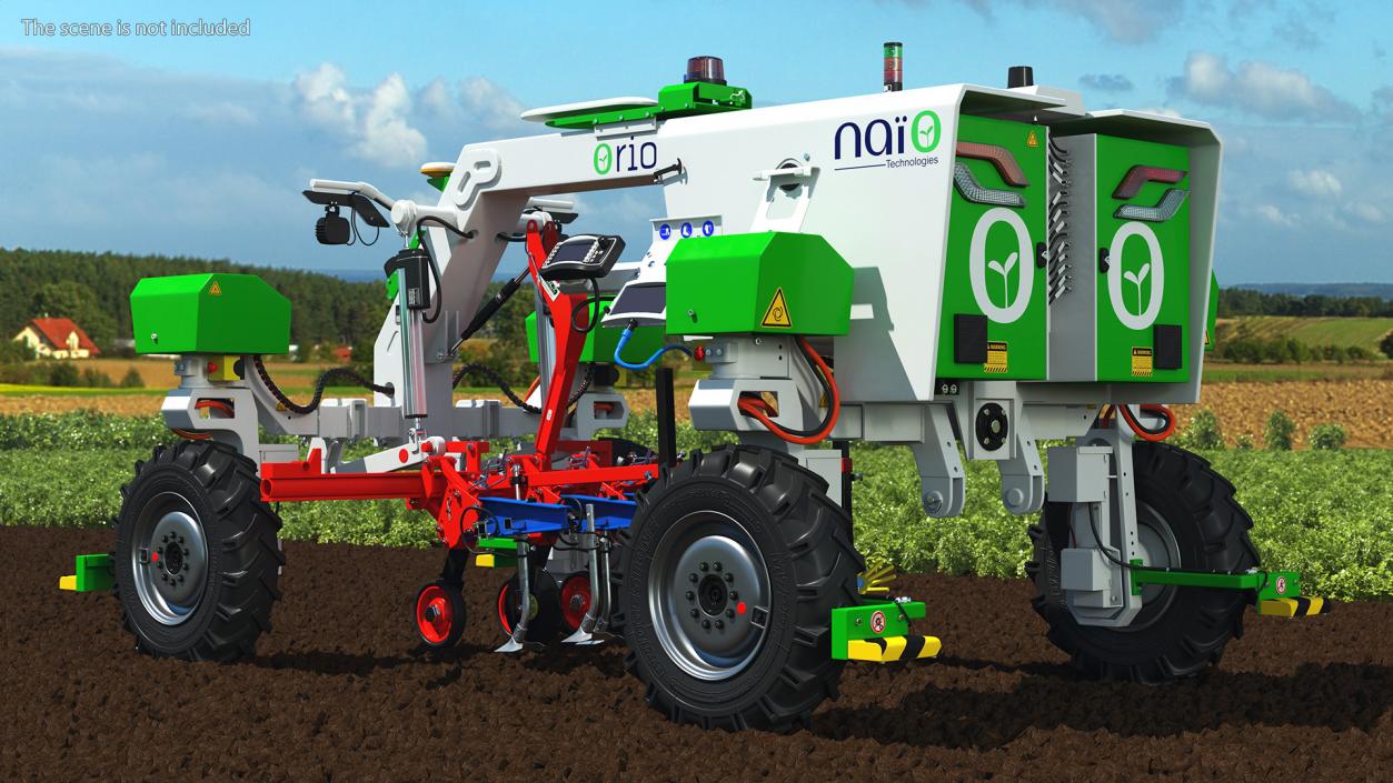 Autonomous Agricultural Robot Orio Naio 3D model