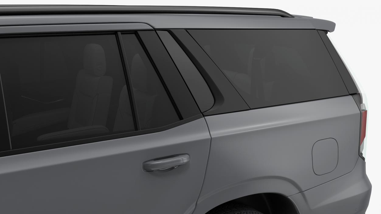 3D Luxury Large SUV Rigged model