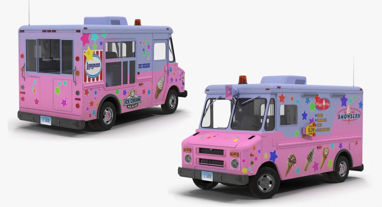 3D model Ice Cream Vending Machines and Supplies 3D Models Collection