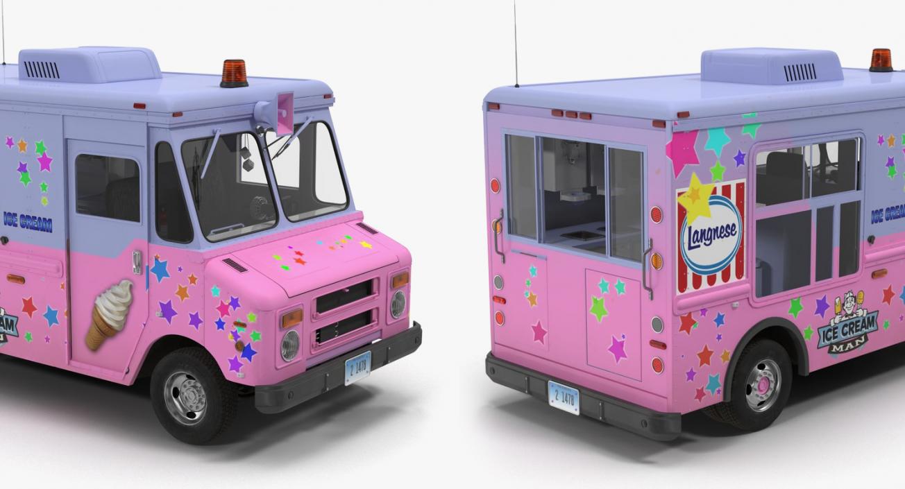 3D model Ice Cream Vending Machines and Supplies 3D Models Collection