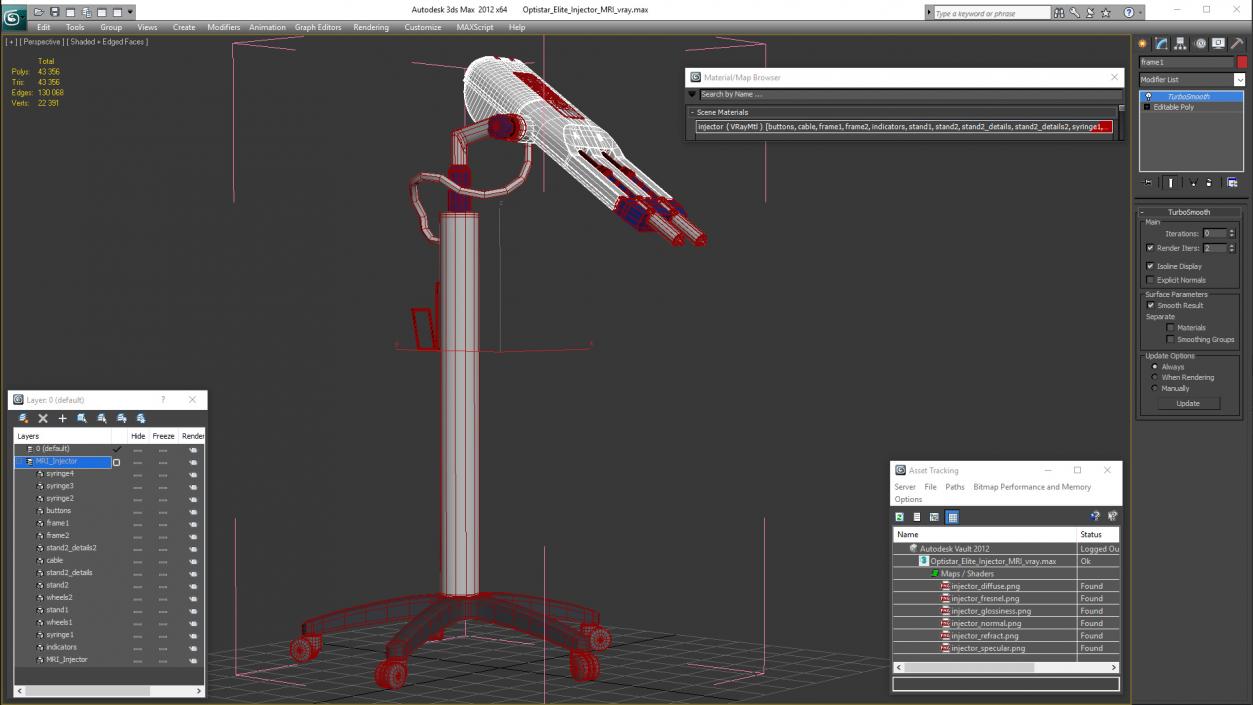 Optistar Elite Injector MRI 3D