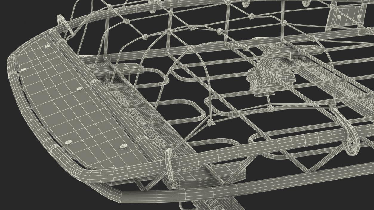 Roof Basket with Wingbar 3D model