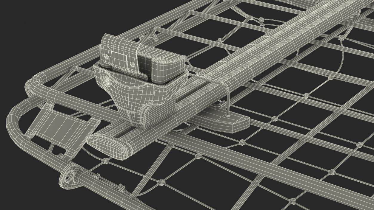 Roof Basket with Wingbar 3D model