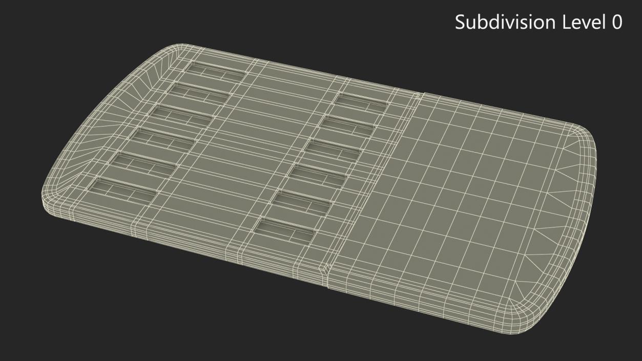 Multi-Drug Testing Kit Closed 3D model