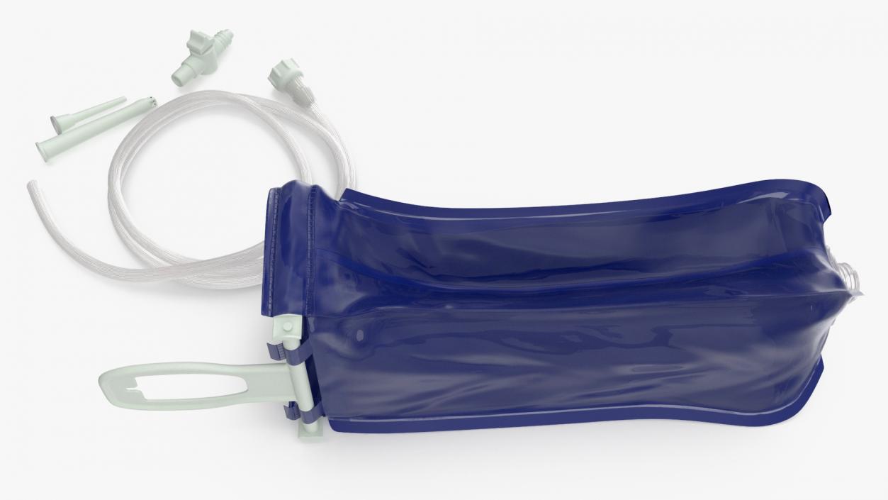 3D model Reusable Enema Bag Colonic Kit