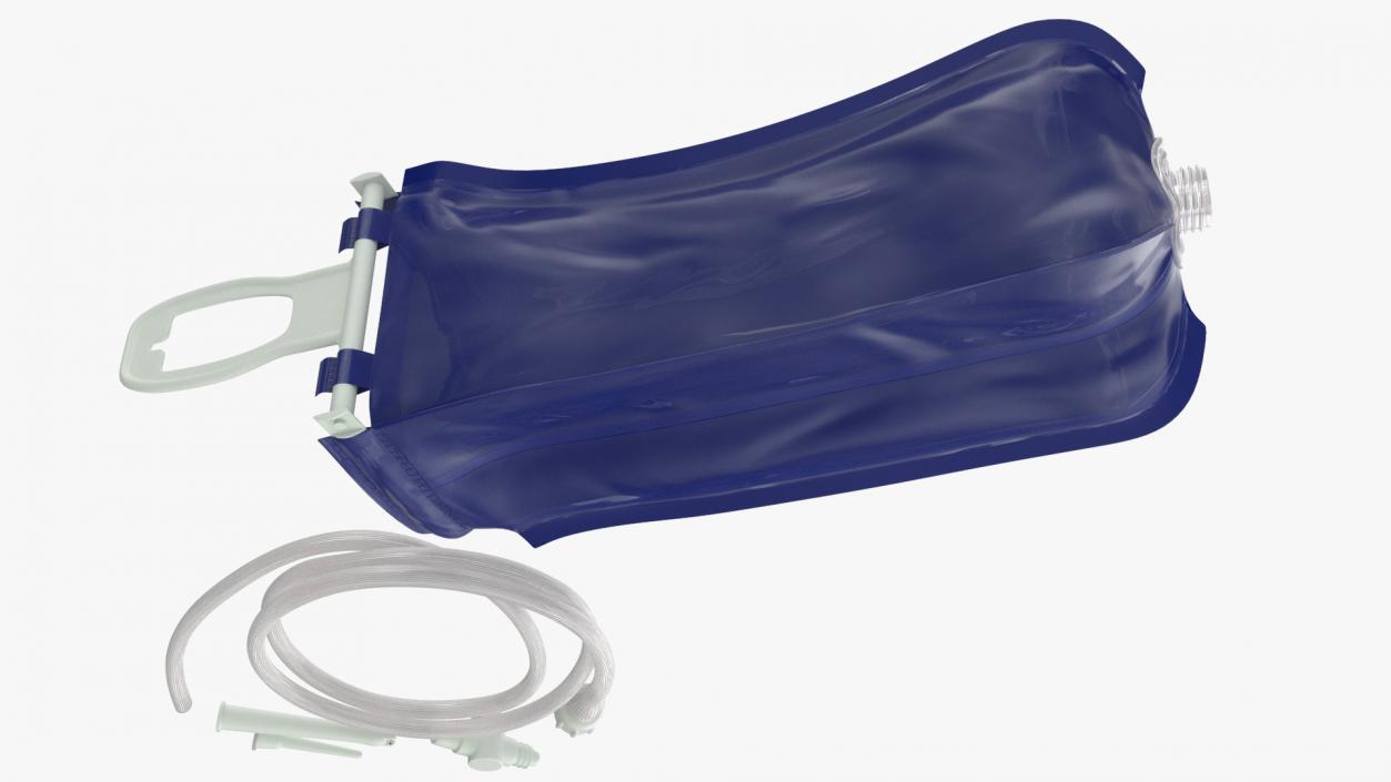 3D model Reusable Enema Bag Colonic Kit