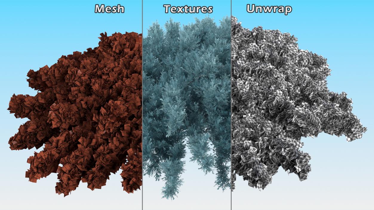 Bushes Collection 8 3D model