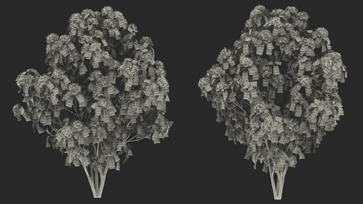 Bushes Collection 8 3D model