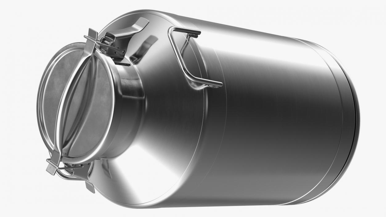 3D Milk Bucket Stainless Steel 40 Liter