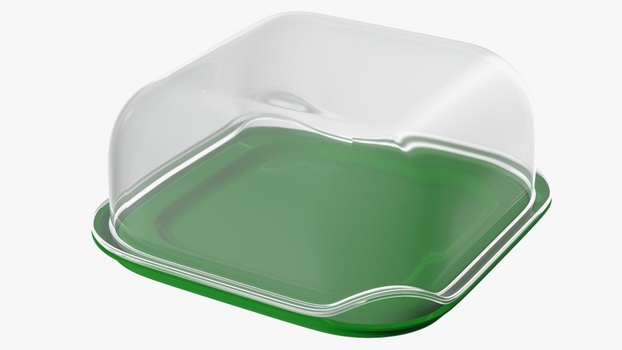 3D model Plastic Food Storage Containers Set