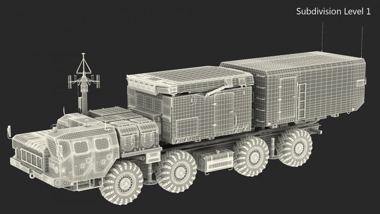 3D Flap Lid B Tracking and Missile Guidance Radar