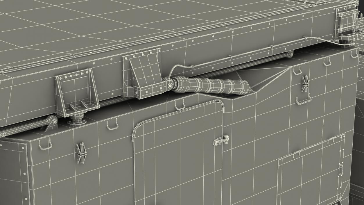 3D Flap Lid B Tracking and Missile Guidance Radar