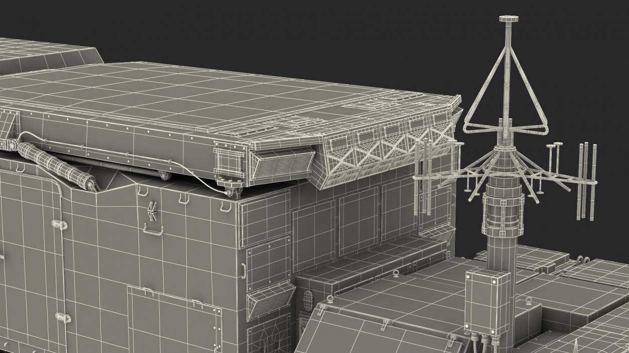 3D Flap Lid B Tracking and Missile Guidance Radar