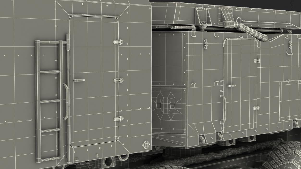 3D Flap Lid B Tracking and Missile Guidance Radar