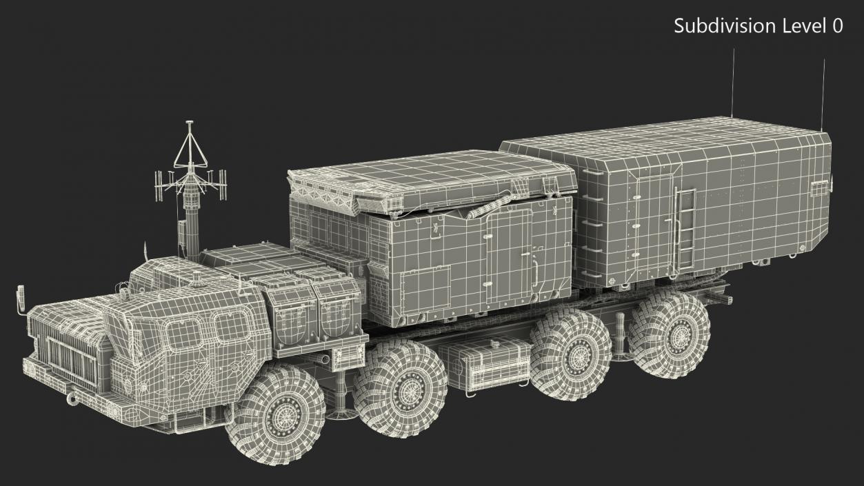 3D Flap Lid B Tracking and Missile Guidance Radar