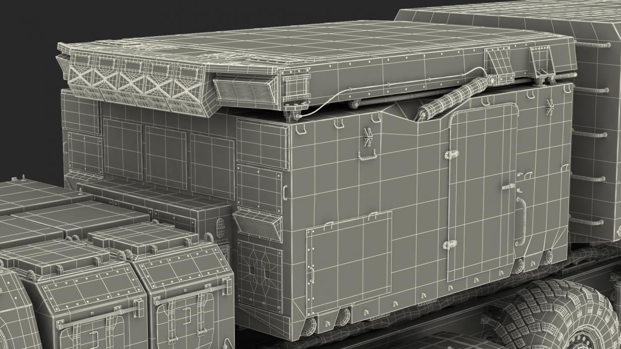 3D Flap Lid B Tracking and Missile Guidance Radar